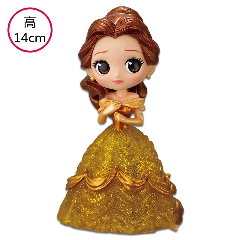 

Экшн-фигурки диснеевских принцесс Mulan Ariel Bell Cinderella Kawaiii, ПВХ игрушка, Декор, Коллекционная модель, подарок