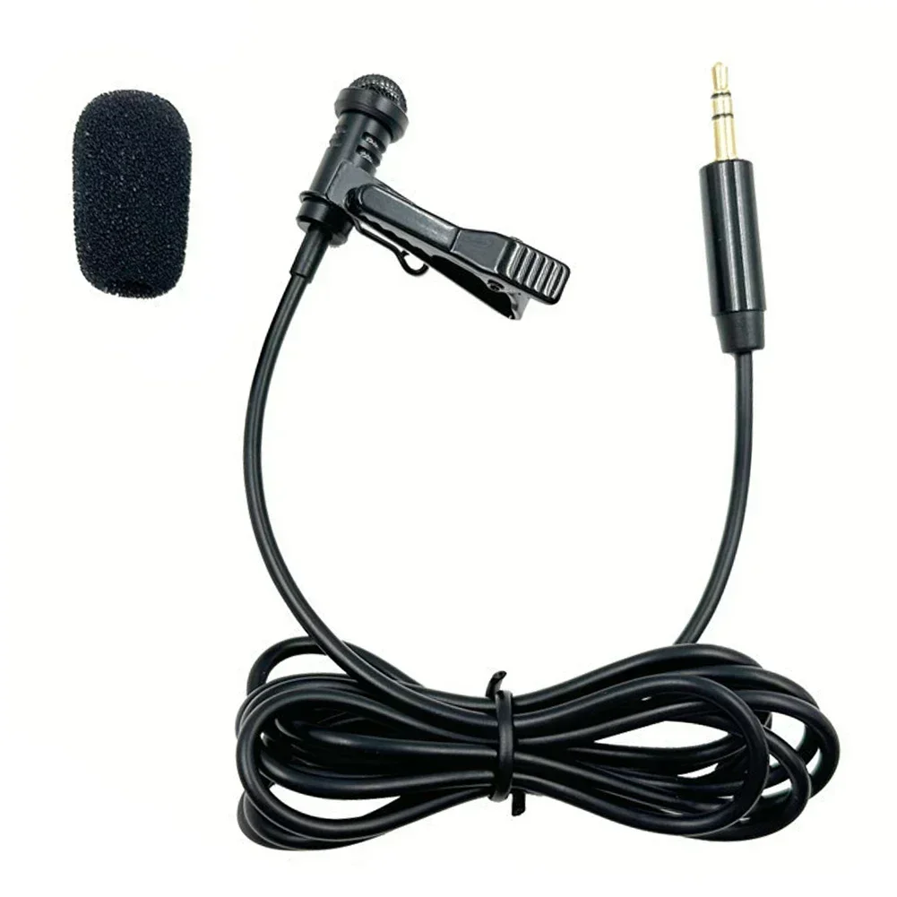 Lavalier Lapel Microphone Compatible For Shure For DJL For Go Pro Vlog Interview Wireless System Transmitter