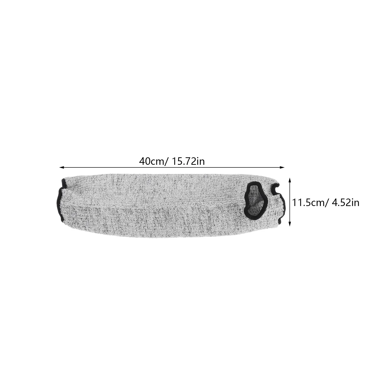 Cut Resistant Arm Sleeves Level 5 Protection 40Cm Forearm Guards for Gardening Farming Kitchen Welding Pet Grooming Work