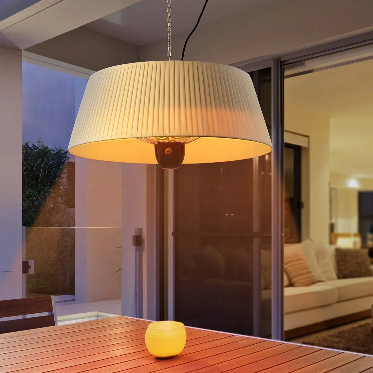 Electric Patio Heater Ceiling Lamp Indoor Outdoor
