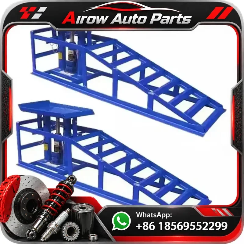 Hydraulic Car Ramp Jack 2T 5T Steel Vehicle Lift For Garage Workshop Heavy Duty Portable Auto Repair Tool
