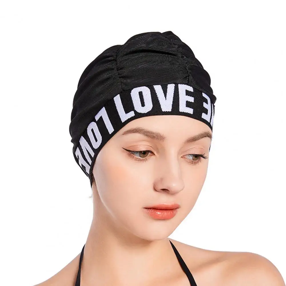 Swimming Hat  Useful High Elastic Quick Dry  Women Swim Bathing Caps Elastic Swim Caps for Female