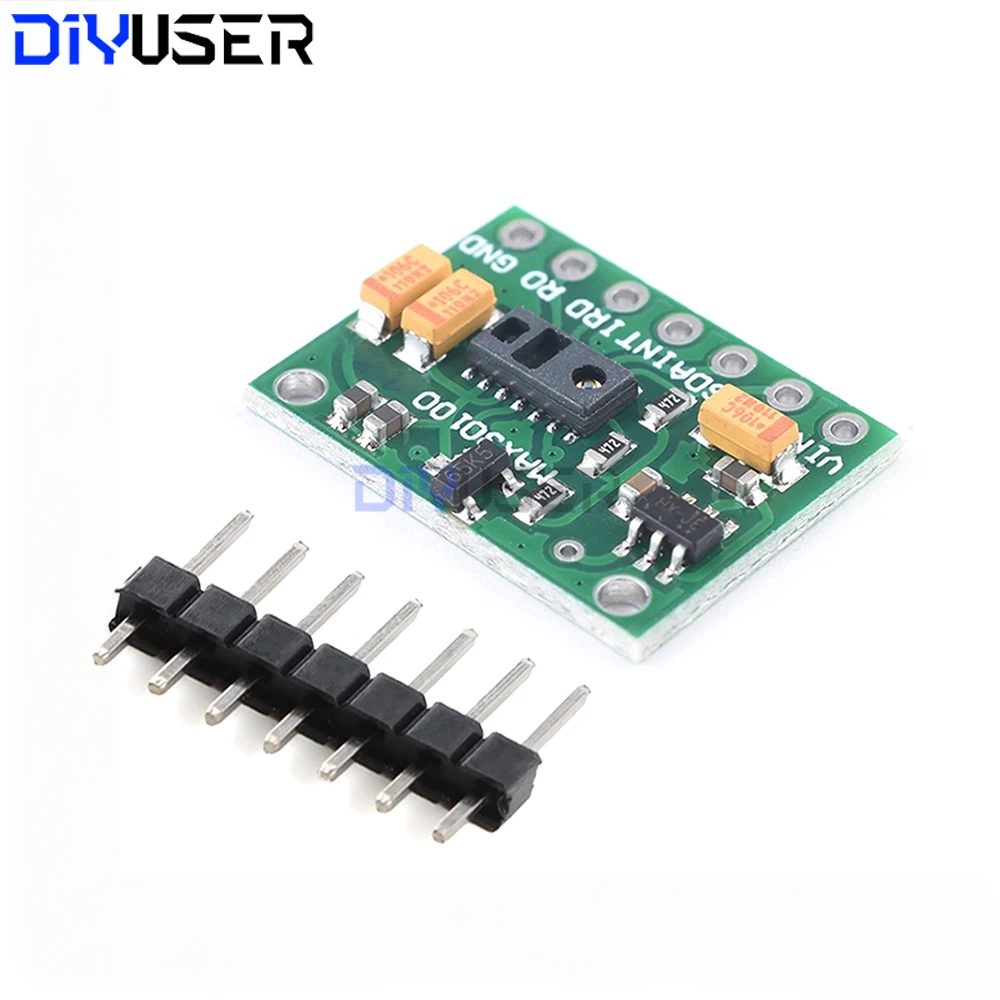 MAX30100 Puls-Herzfrequenz-Blutsauerstoff-Sensormodul, Herzschlag-Oximeter-Erkennung für DIY-Projekte
