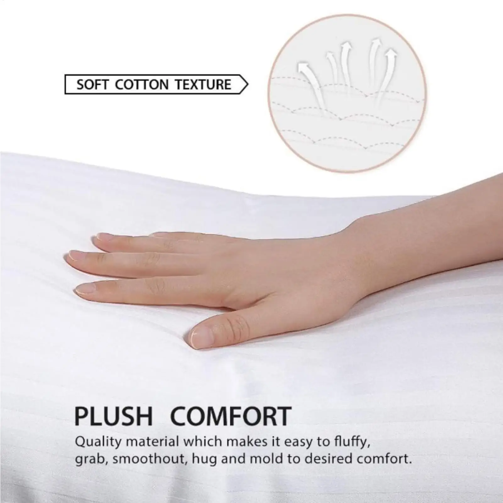 Anti-Snoring Pillows Comfortable Neck Cushion Sleeping Support Pillows For Men Women Boys Girls Youth Teens Wife Husband Son