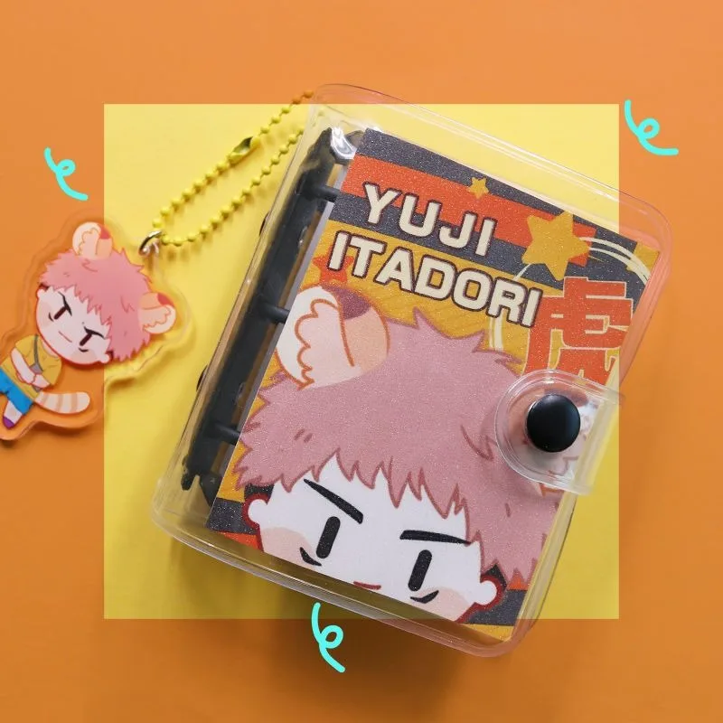 Jujutsu Kaisen Satoru Gojo Getou Suguru Yuji Itadori Pendant Animation Peripheral Cute Cartoon Diary Kawaii Note Book Mark New