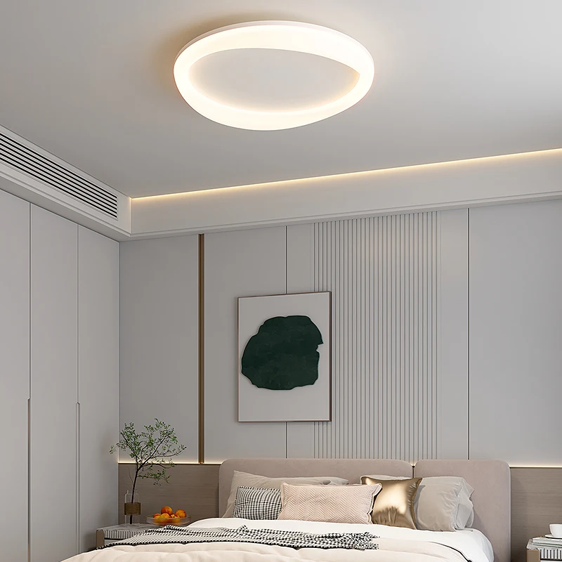 Creative Master Bedroom Lamp Simple Modern Intelligent Cloud Ceiling Lights Nordic Cream Household Children\'s Living Room Lamp