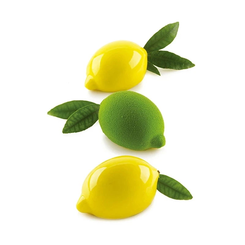 3d Lemon Cake Silicone Mold DIY Baking Mousse Desserts Bakeware Chocolate Cake Canes Tools Making Kitchen Tools