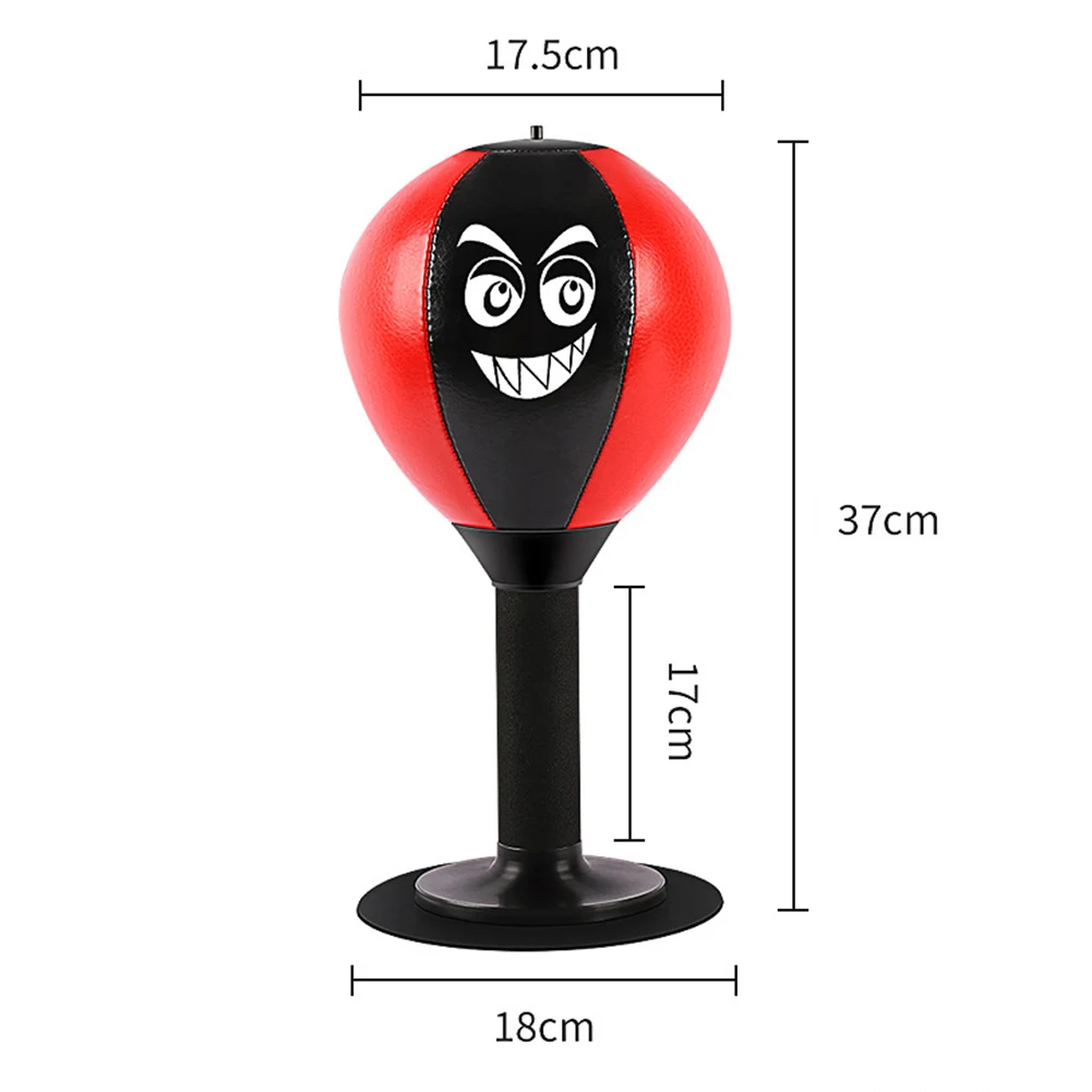 Boxing Bag Boxing Desktop Speed Ball Suction Cup Stress Buster Desktop Boxing Punching Ball Suction Cup Stress Reduction Tool