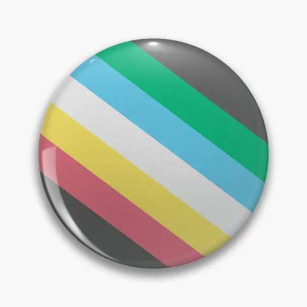 Disability Pride  Soft Button Pin Hat Cute Jewelry Creative Collar Women Gift Brooch Fashion Badge Clothes Lover Lapel Pin Metal