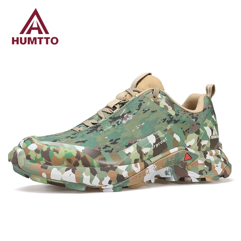 HUMTTO Camping Men\'s Sports Shoes Anti-slip Designer Shoes for Men Winter Hiking Boots Breathable Outdoor Trekking Man Sneakers