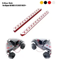 Left Right Foot Pedals for Hyper GO MJX 1/12 H12Y H12Y+ OP Accessories Metal Upgrade Parts Rc Model Crawler Car Truck Buggy