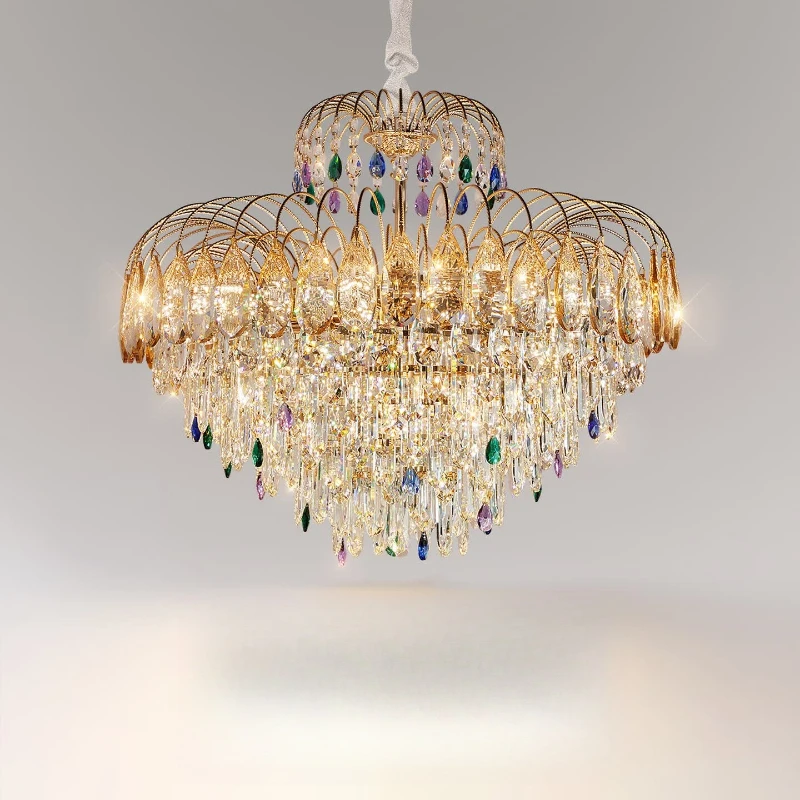 Hall chandelier, Nordic modern minimalist creative personalized living room bedroom light LED eye protection room chandelier