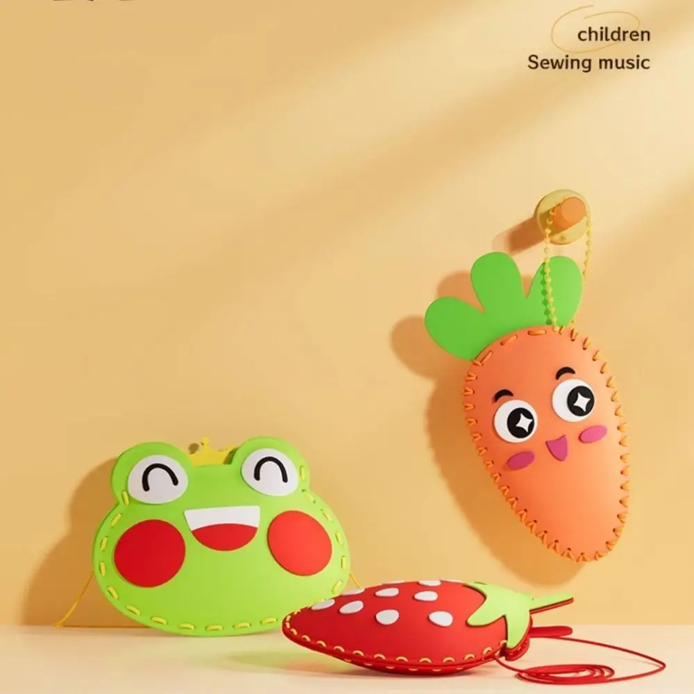 Educational Toy Material Pack Handicraft Bag Frog Handicraft Toys Animal Handbag DIY Toy Duck Handmade Bag Arts Crafts