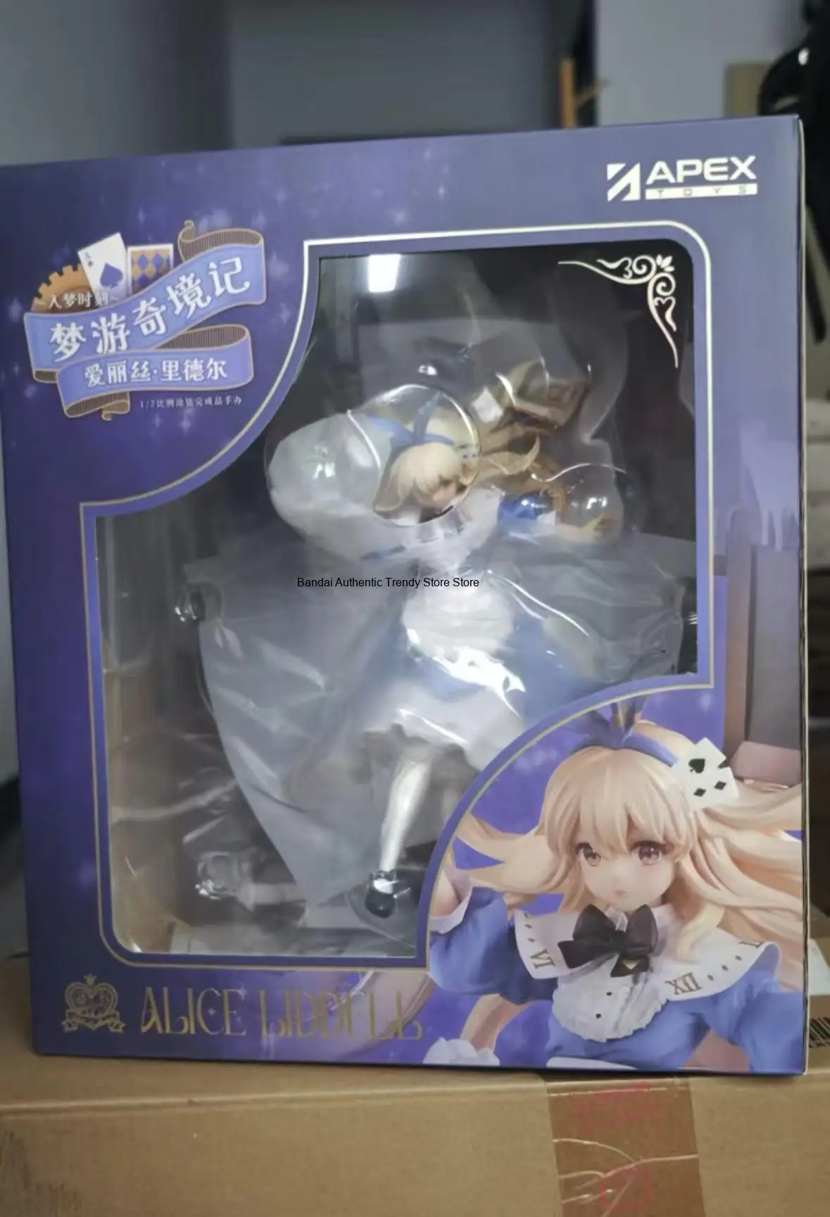 Original in Stock APEX Sleeping in Wonderland Dreaming Moments Alice Riddle 1/7 Figures Model Toys Gifts Ornaments Collection