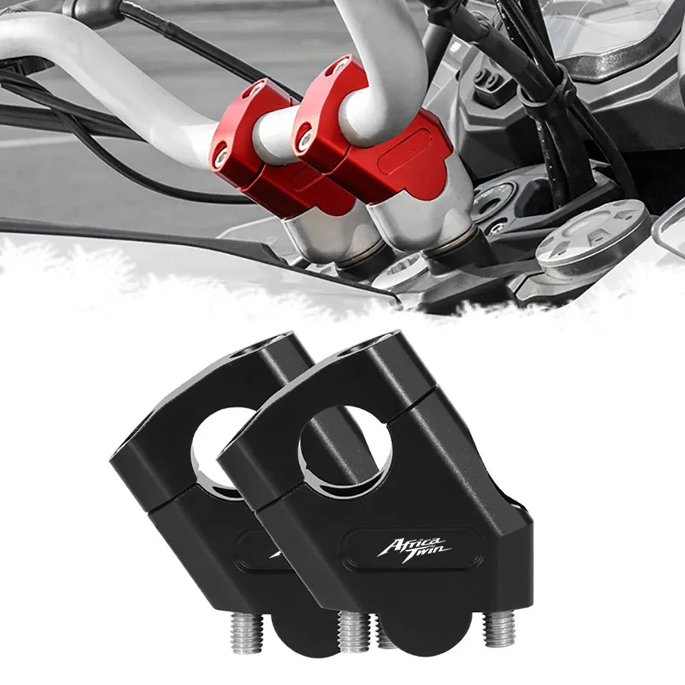 

Fit For Africa Twin 750 XRV XRV750 XRV 750 Motorcycle Handlebar Riser Motocross Heightening Clamp Mount Pit Bike Motorbike