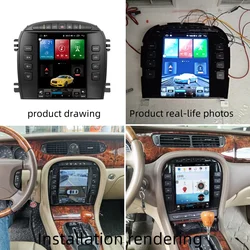 car accessories Carplay Car Radio Android Gps Car Accessories Car For Jaguar S X Type 2001 - 2009 Android Car Radio Screen Auto
