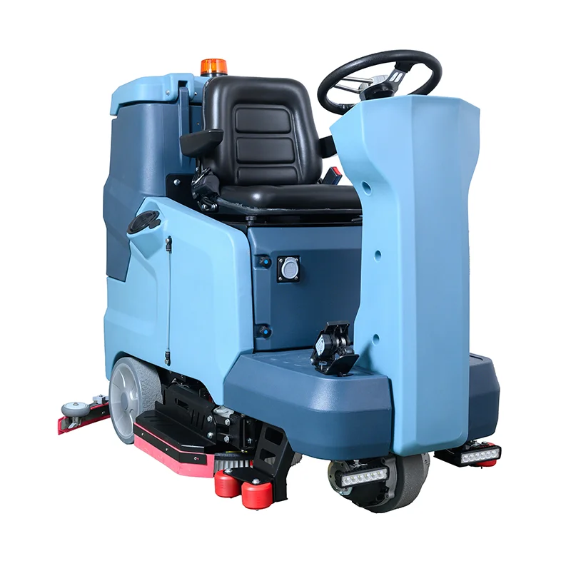 Elerein E100 Ride-On Electric Floor Scrubber With Rotary Brush 220-240V 100cm Cleaning Width