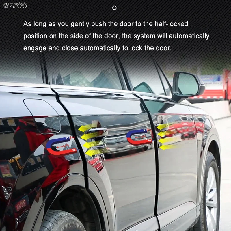 

Умный автоматический электрический всасывающий дверной замок для AUDI A4 A4L A5 A6 A7 A8 A3 Автоматическое мягкое закрытие двери Супер тиша двери автомобиля