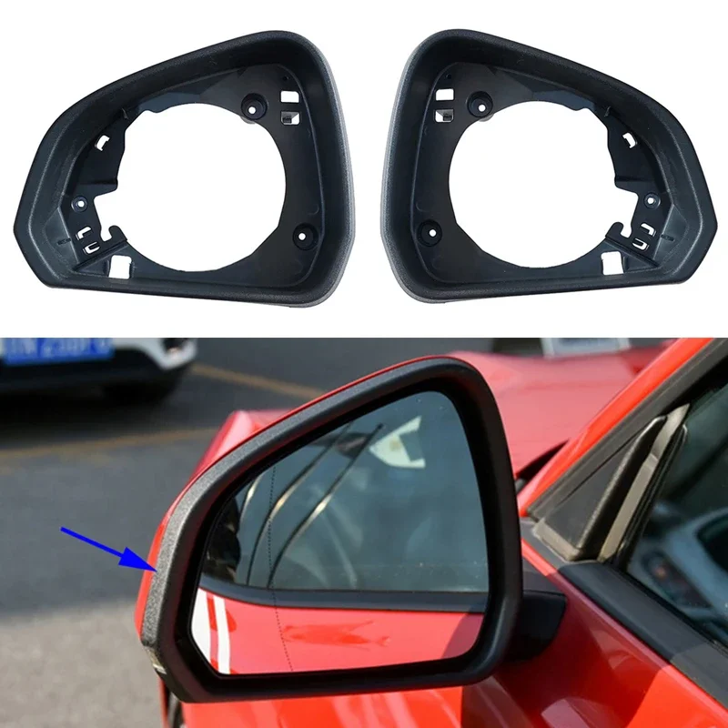 

Auto Left Right Side Wing Mirror Housing Trim Frame for Ford Mustang 2015 2016 2017 2018 2019 2020