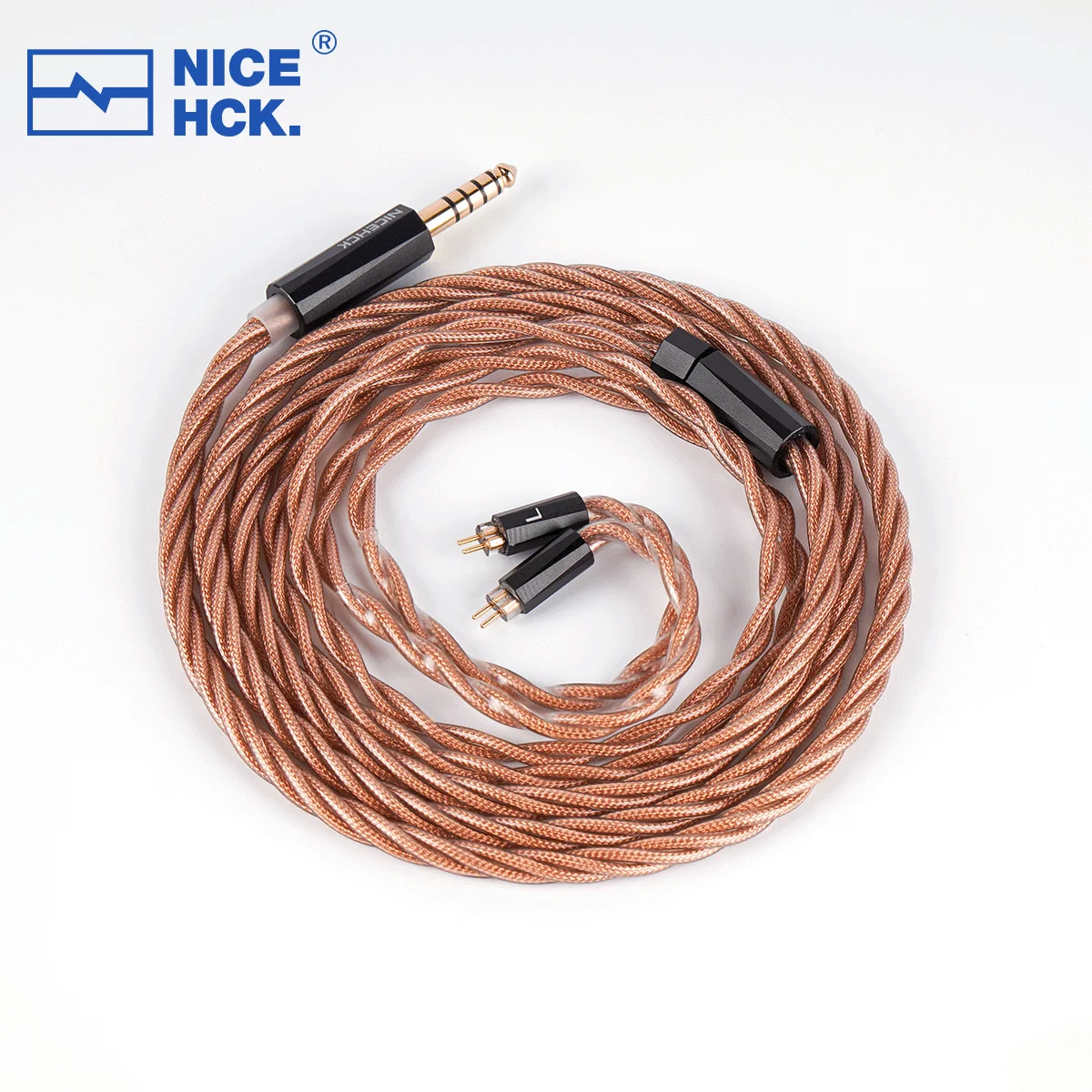 NiceHCK OurOasis HiFi Earphone Wire Furukawa Copper Mixed with 6N OFC Earbud IEM Upgrade Replace Cable for Himalaya Bidong SR5