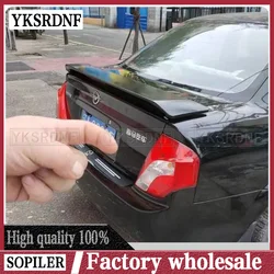 For Mazda 323 Spoiler High Quality ABS Plastic Unpainted Color Rear Roof Spoiler Wing Trunk Lip Boot Cover Car Styling
