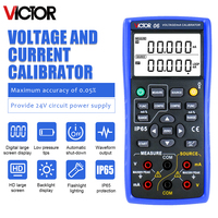 Victor 06  Voltage MA Calibrator IP65 Measurement and Source Functions 0.05% Accuracy 24V Loop Power Handheld Calibrator