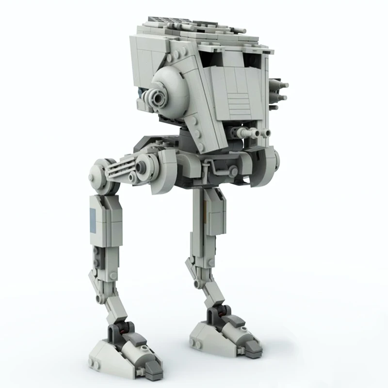 433pcs MOC ST Walker Star Battle Model Building Blocks Room Decor, Home Decor, Home Decoration Bookshelf Display Gift For Adults