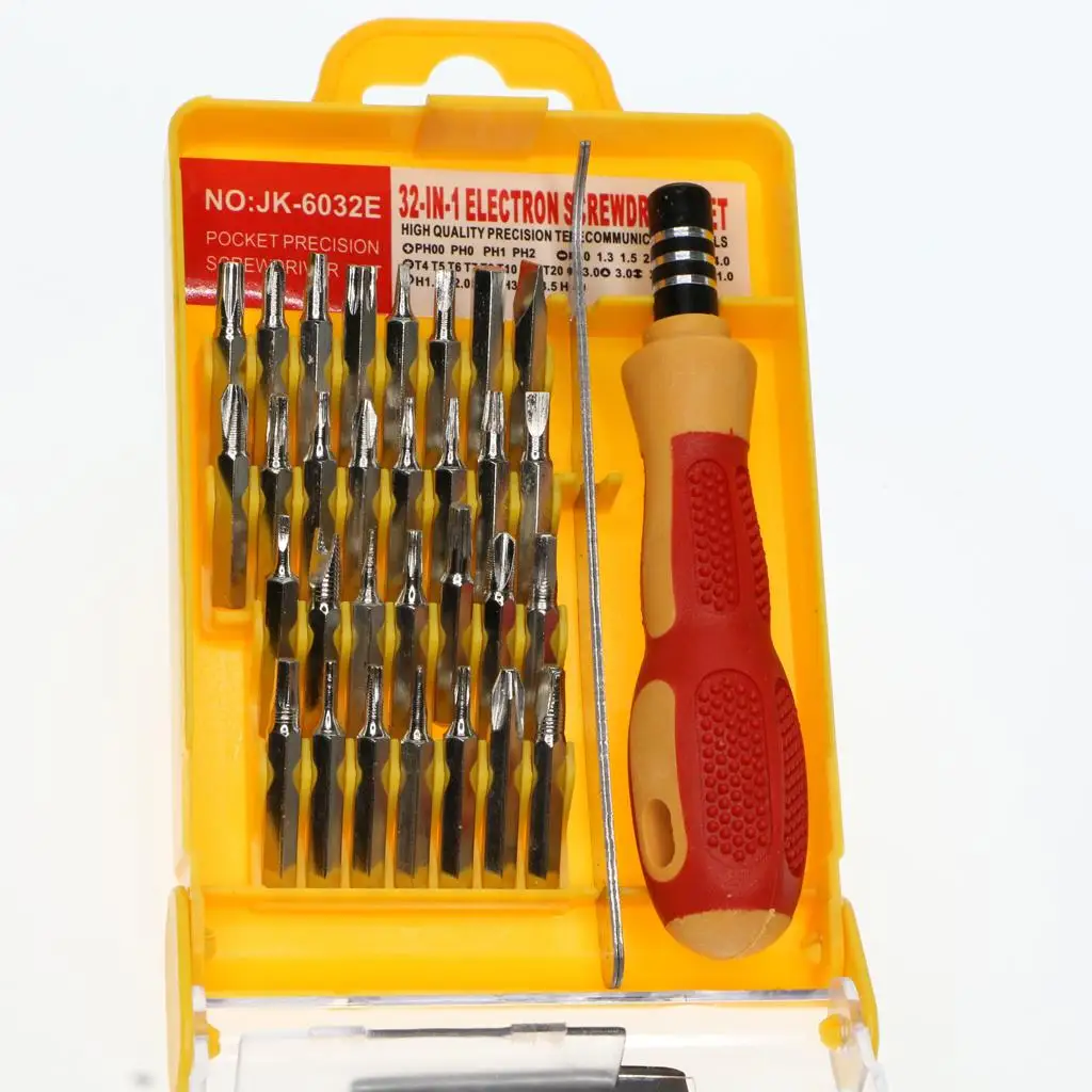 Screwdriver 0-Piece Nut Driver Tamper Security Portable Small Sized Box