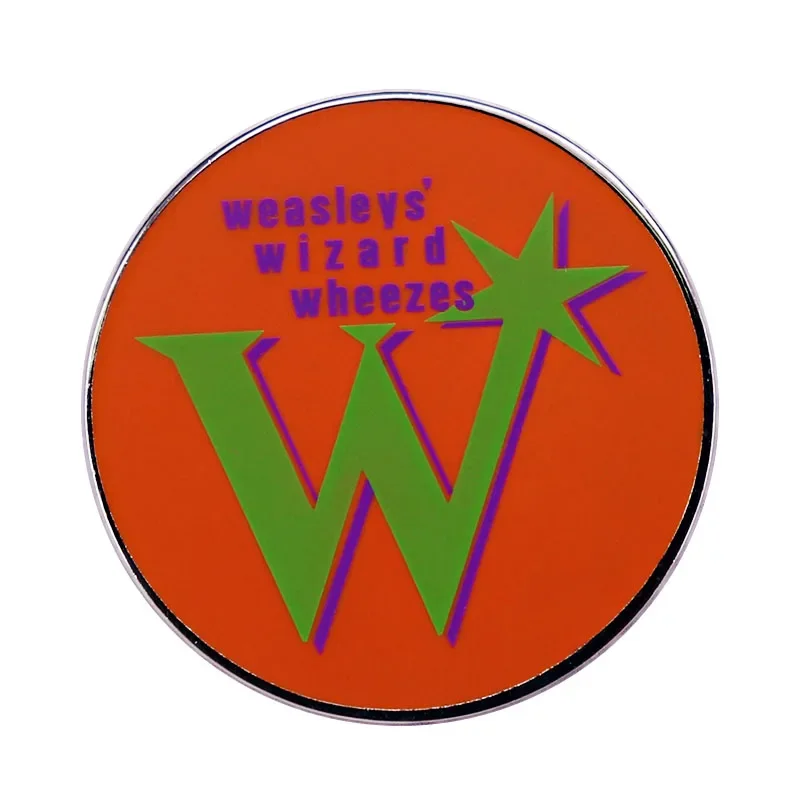 Weasleys' Wizard Wheezes Enamel Pin Badge Harr-y-P-otter fans gift Jewelry Accessories