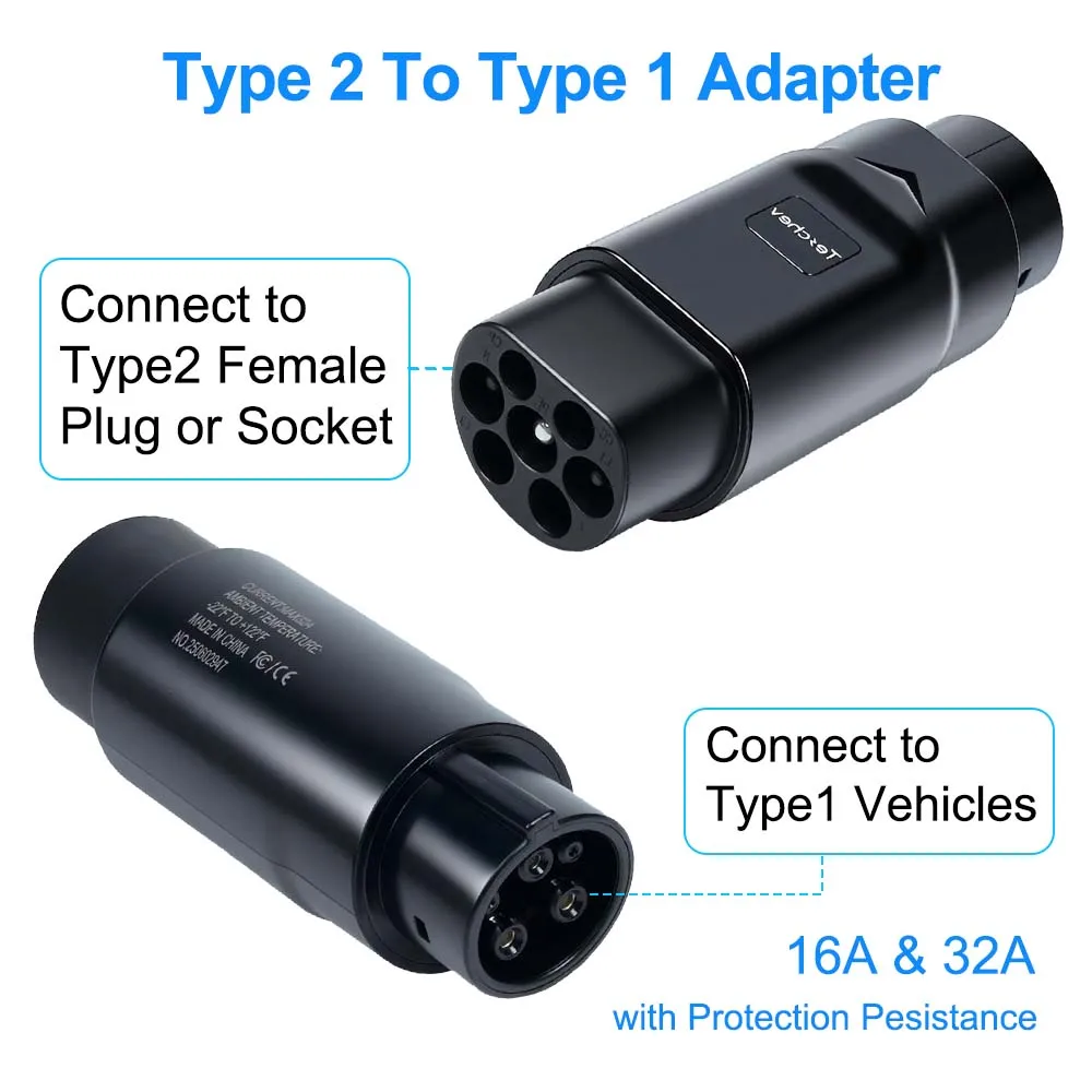 7.2kw Type2 to Type1