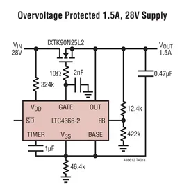 LTC4366CDDB-1 LTC4366IDDB-1 LTC4366HDDB-1 LTC4366CDDB-2 LTC4366IDDB-2 LTC4366HDDB-2 LTC4366 - High Voltage Surge Stopper