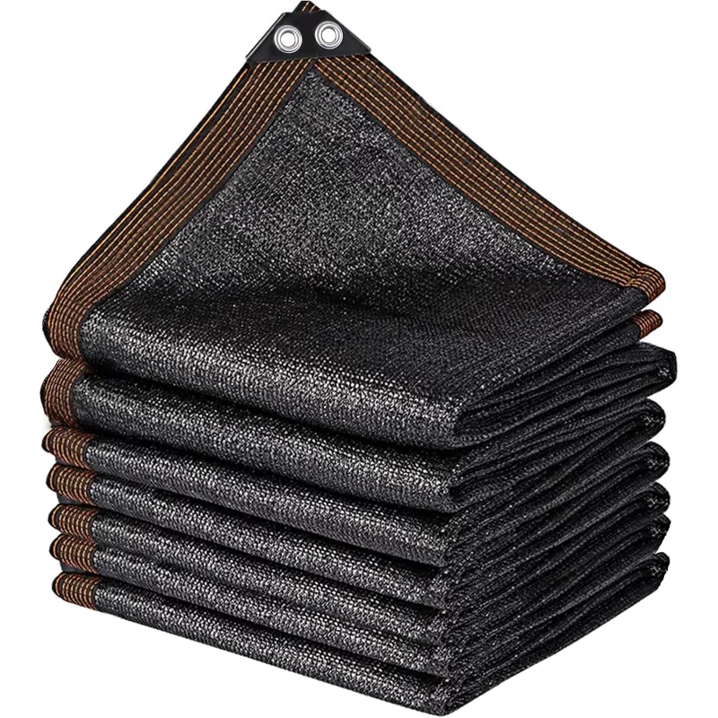 

Black Shade Cloth 90%, 30x50 FT Mesh Tarp - Garden Shade for Greenhouse, Patio, Vegetables, Plants Cover and Chicken Coops