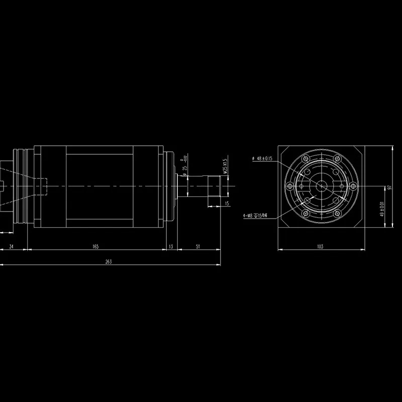 1946 1.5KW 2Hp BT30 رأس الطاقة المغزل 3000-8000RPM 1500W وحدة الطاقة لأدوات الآلات طحن مملة قطع Ope 19 #5