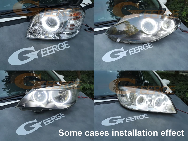 토요타 아벤시스 T27 2009 - 2012 2013 2014 2015 2016 2017 2018 주간 주행등 초고휘도 SMD LED 엔젤 아이즈 키트 헤일로 링