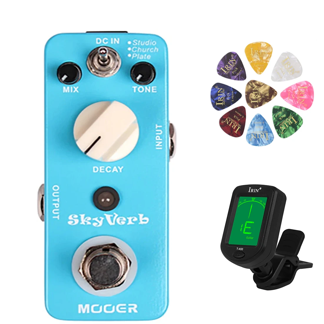 

Mooer MRV2 Skyverb Guitar Effect Pedal for Electric Guitar Digital Reverb 3 Modestrue Bypass Pedal Guitar Accessories