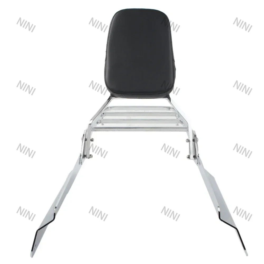 

Хромированный мотоцикл для Honda VTX 1300C 1800C 1800F 2005 2006 2007 2008 2009 2010 2011 Спинка Sissy Bar с багажником