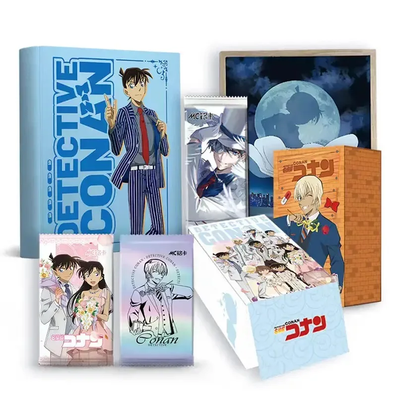 2024 Detective Conan Card KAYOU Cards Anime Figures Jimmy Kudo Conan Mouri Ran Rare Collection Card Toys Gift