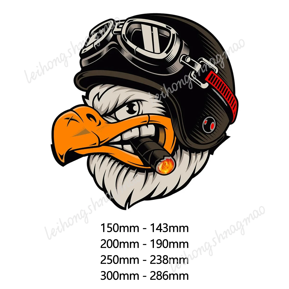 

Personalized Car Stickers American Eagle HELMET Car Decoration Accessories Waterproof Vinyl Stickers Motorcycle Notebook
