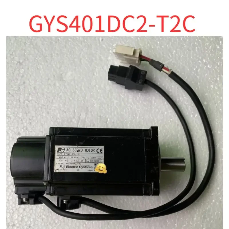 GYS401DC2-T2C Fuji servo motor 400W Second-hand test OK