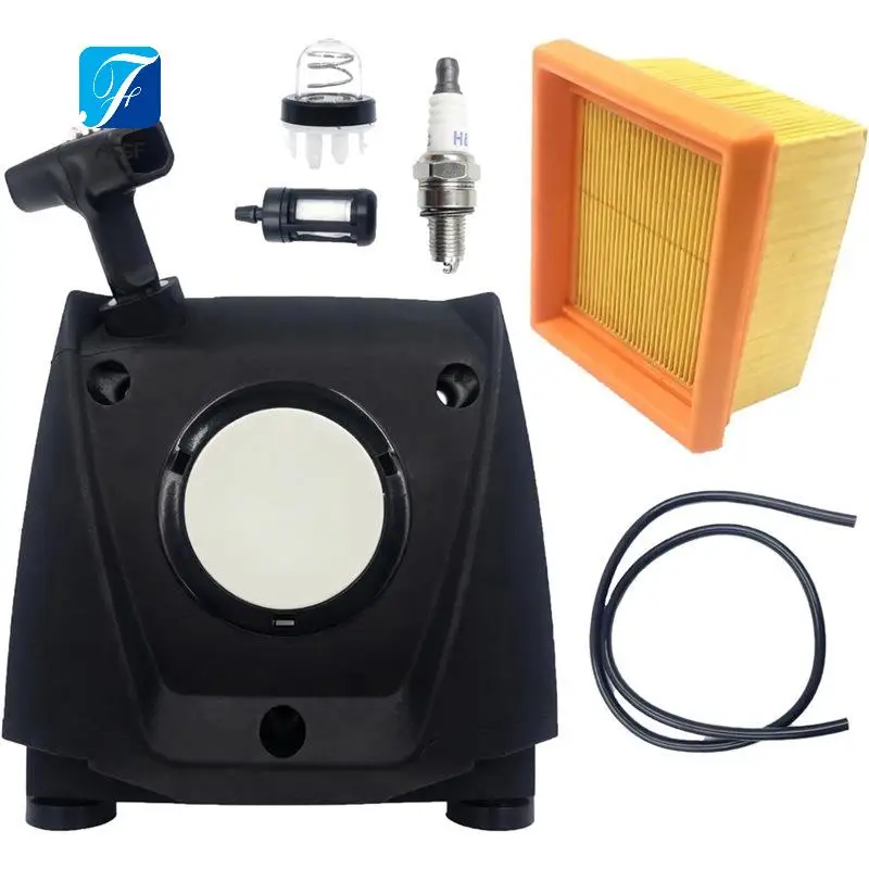 A55F-Complete Recoil Starter Set For Stihl BR800 BR800X 4283-190-4001 With Air Filter Backpack Blower Kit