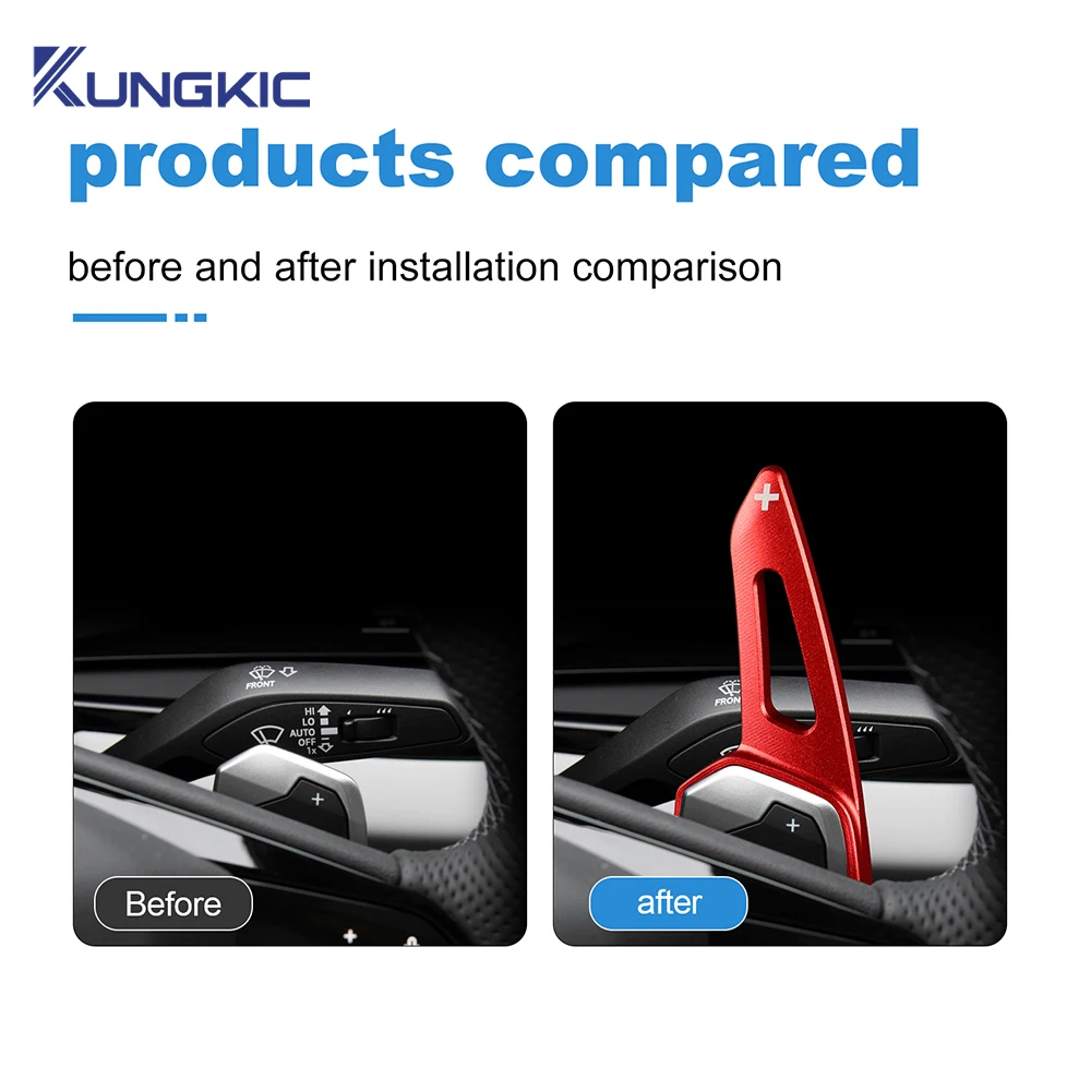 For Audi A5L A6L/Q6L e-tron 2026,A6L e-tron 2025,Q4 e-tron/Q5 e-tron 2022-2024,S6 e-tron/SQ6 e-tron Steering Wheel DSG Paddle