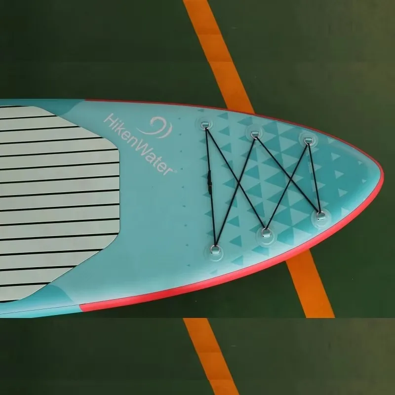 تصميم جديد لوح التجديف الوقوف لركوب الأمواج Longboard وألواح SUP القابلة للنفخ مع ملحقات الزعنفة ركوب ثابت للمجاديف #5