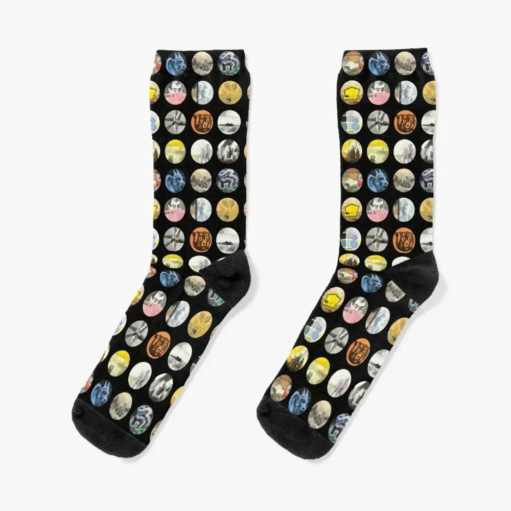 

Tiny R.E.M. Socks snow new in's japanese fashion Crossfit Male Socks Women's