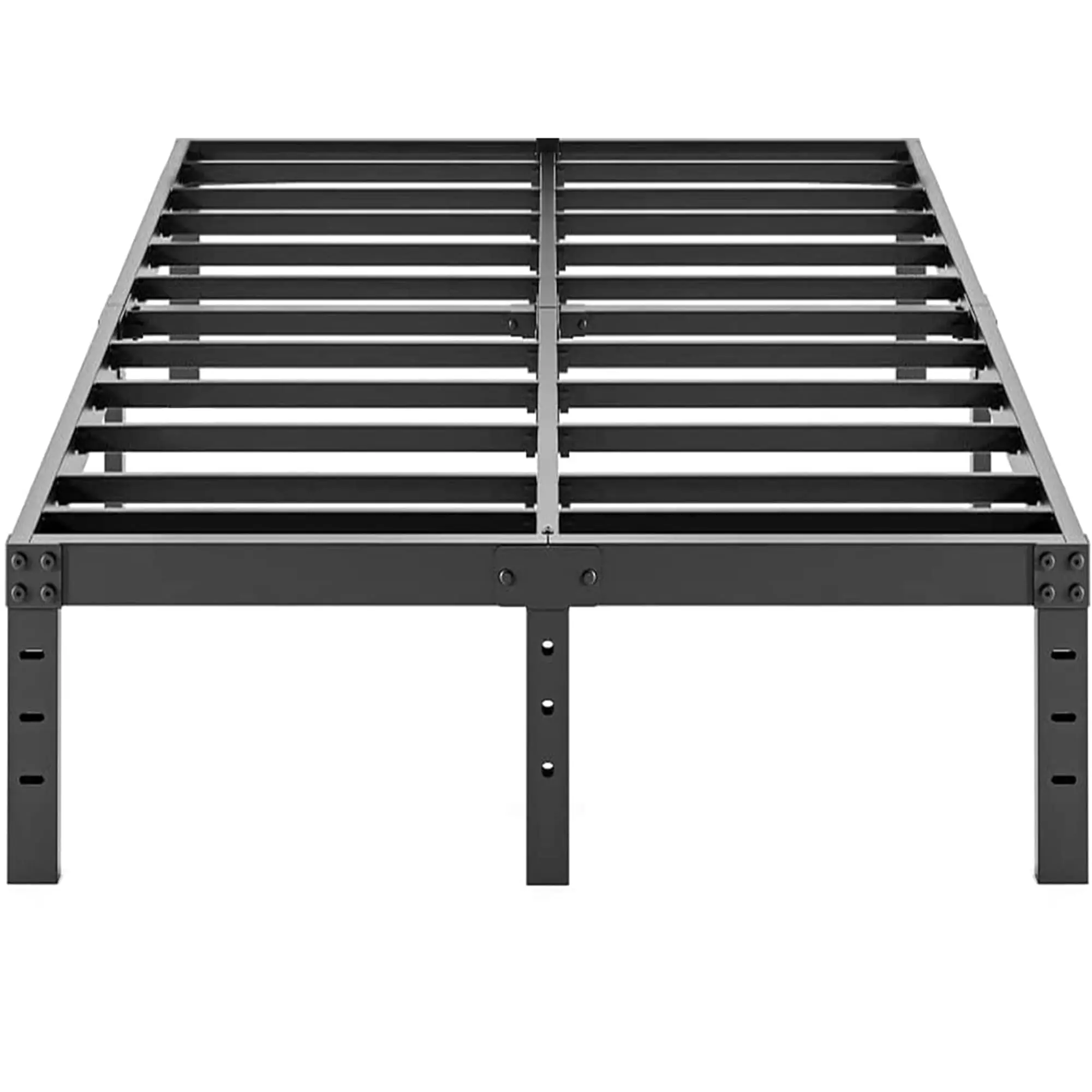 

Easy Assembly Queen Size Vintage Iron Wood Bed Sturdy Steel Heavy Duty Steel Slats Bed Framepromote sales