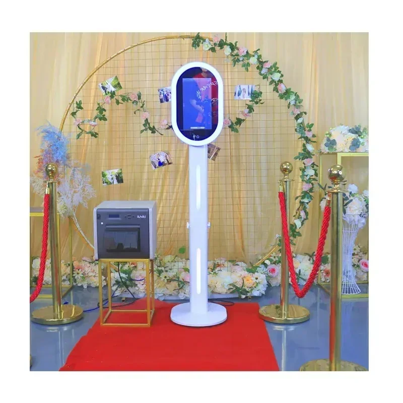 Tragbare Party Roaming Selfie Instant Station Photobooth Mirror Photo Booth Machine