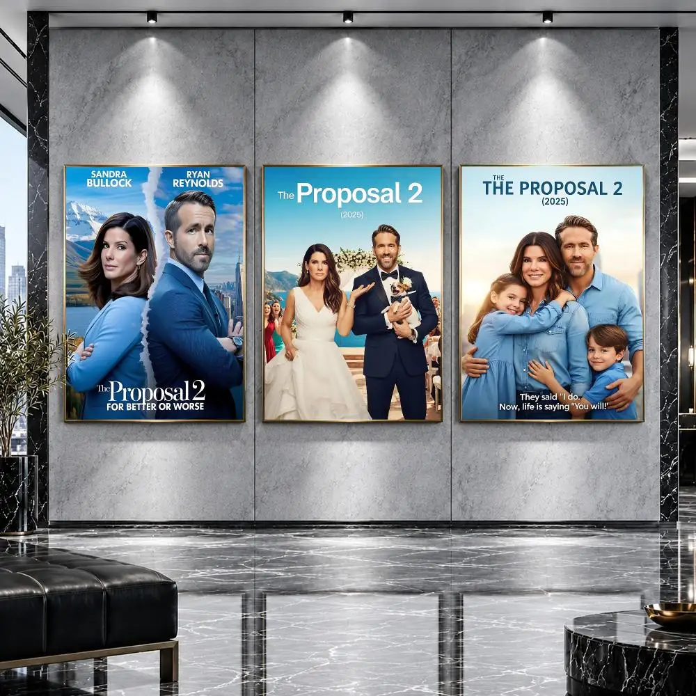 movie The Proposal Poster Poster HD Printing Premium Luxury Style Wall Art Home Decor For living room Bedroom Gift