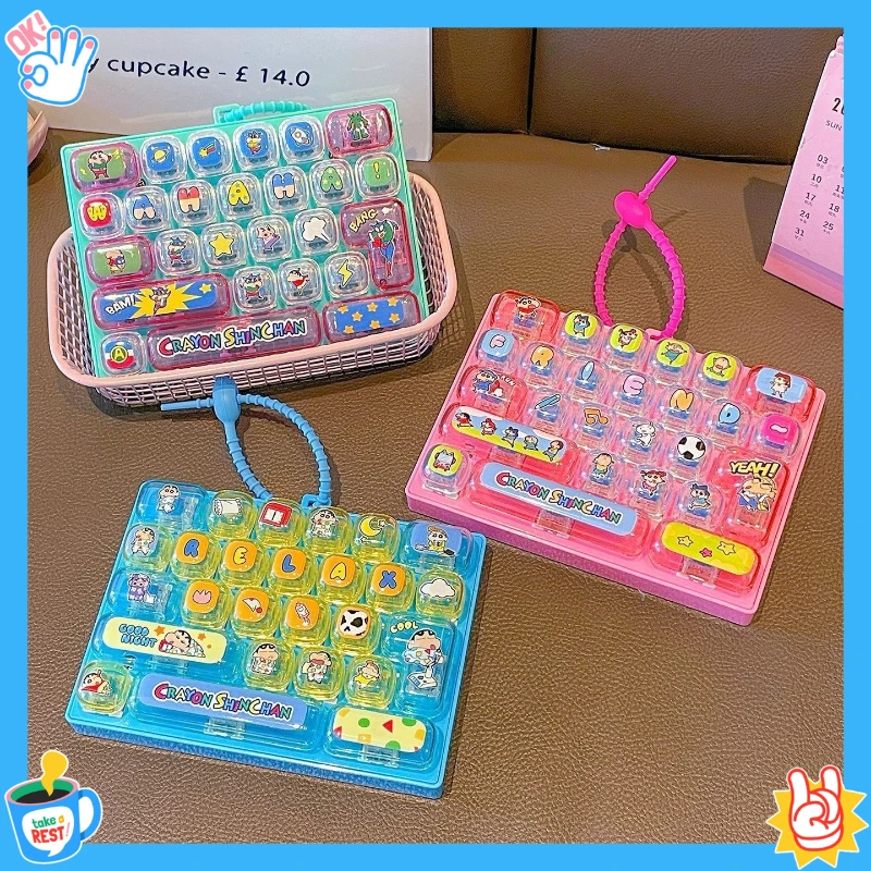 Mechanical Keyboard - 3 color 26-key Crayon Shin-chan Clicker