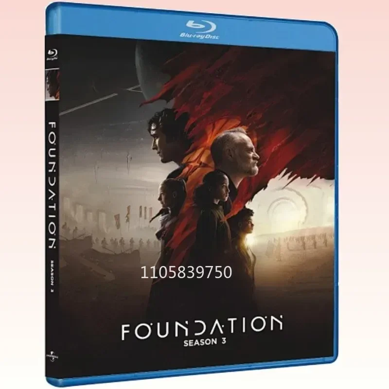 Foundation Season 3：BD All Region New Sealed Box SetBlu-ray disc HighDefinition BD