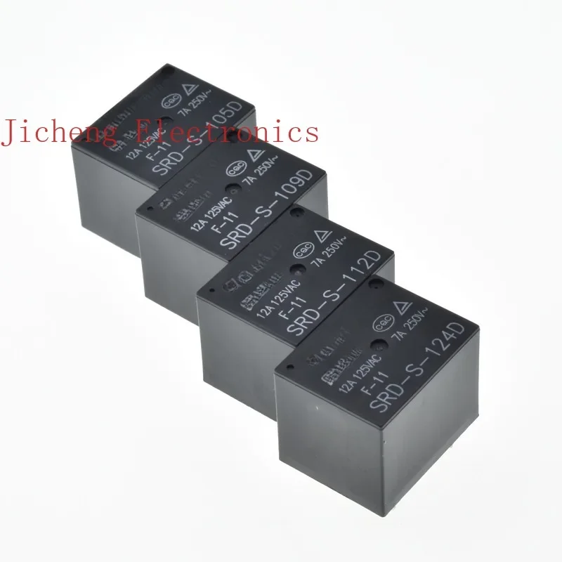 

10PCS Relay SRD/SAR-S-105 109 112 124 148D/DM2 set normally open