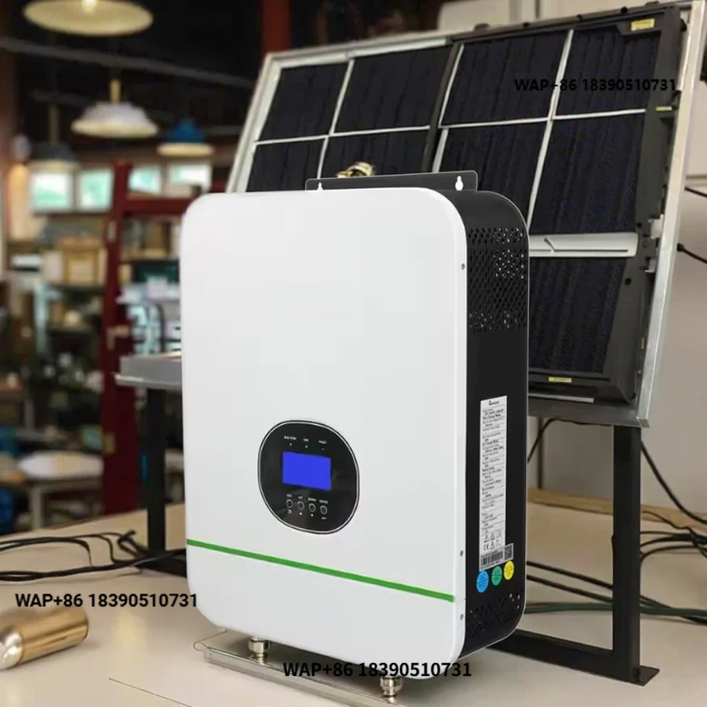 Hybrid Solar Inverter 230V/110V/220V Pure Sine Wave System 4KW 6KW 5Kw 10Kw 7KW 8Kw Single Phase Hybrid Inverter